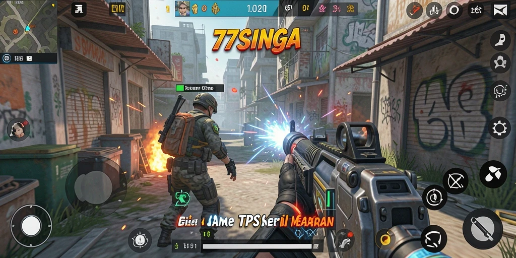 Gameplay TPS seru di 77SINGA dengan grafis yang menarik.
