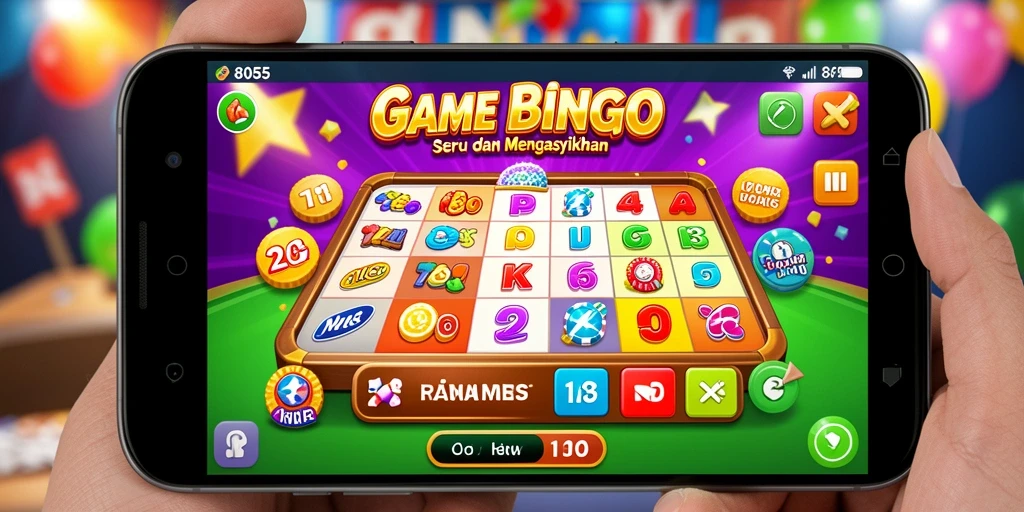 Tampilan menarik dari gameplay Bingo di 8055.