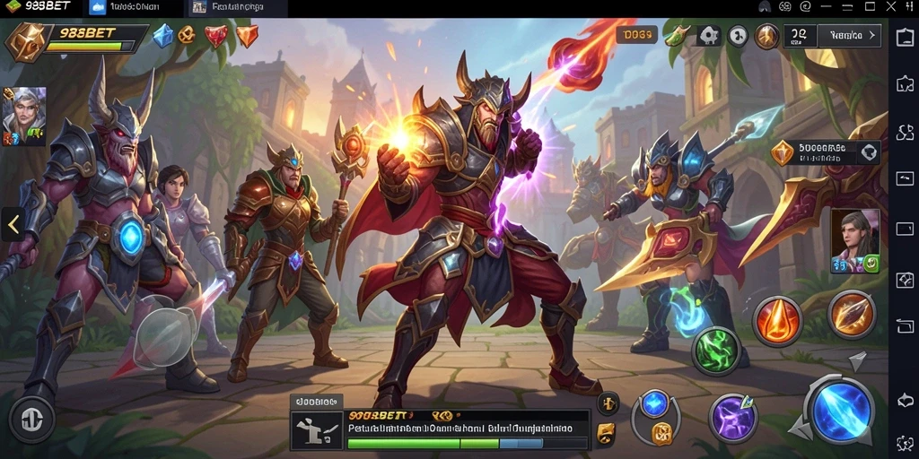 Gameplay seru dalam dunia RPG yang luas.