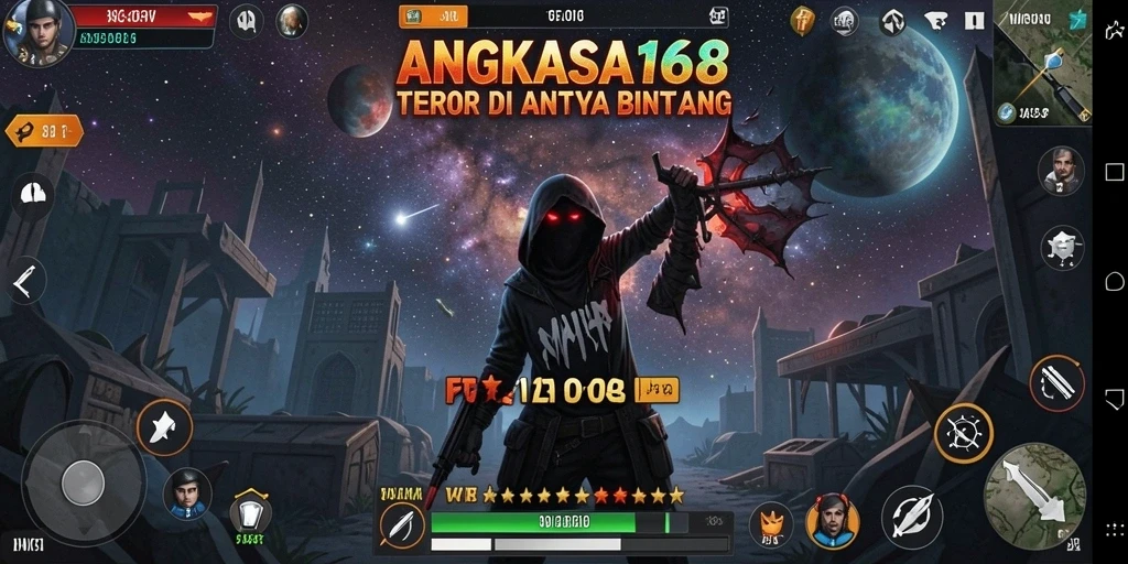 Screenshot ANGKASA168 menampilkan kegelapan dan ketegangan gameplay.