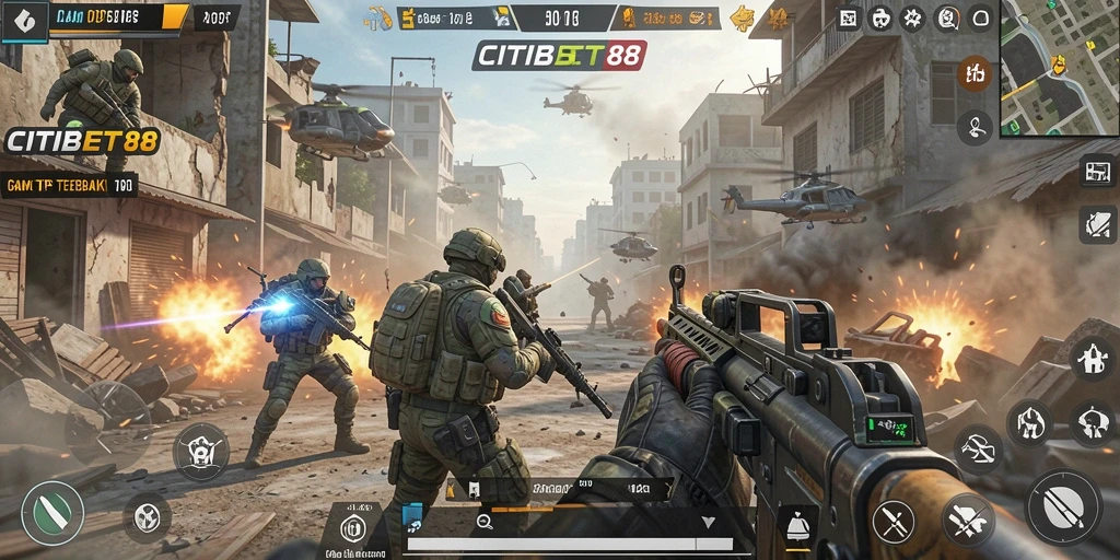 Tampilan gameplay menegangkan di dalam CITIBET88.