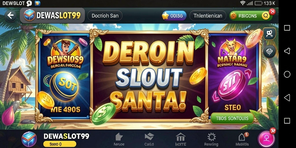Gameplay menarik DEWASLOT99 saat bermain slot.
