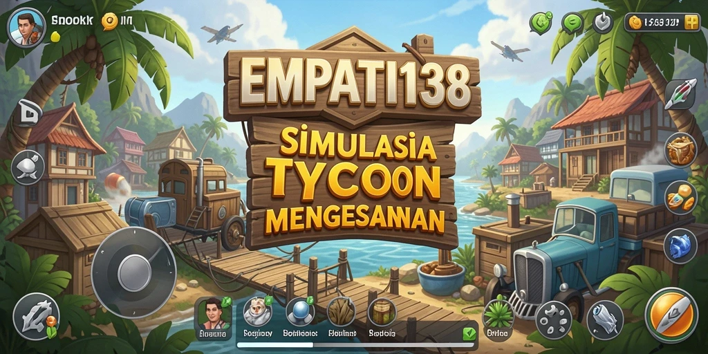 Screenshot dari gameplay Tycoon yang menampilkan keseruan bisnis dalam EMPATI138.