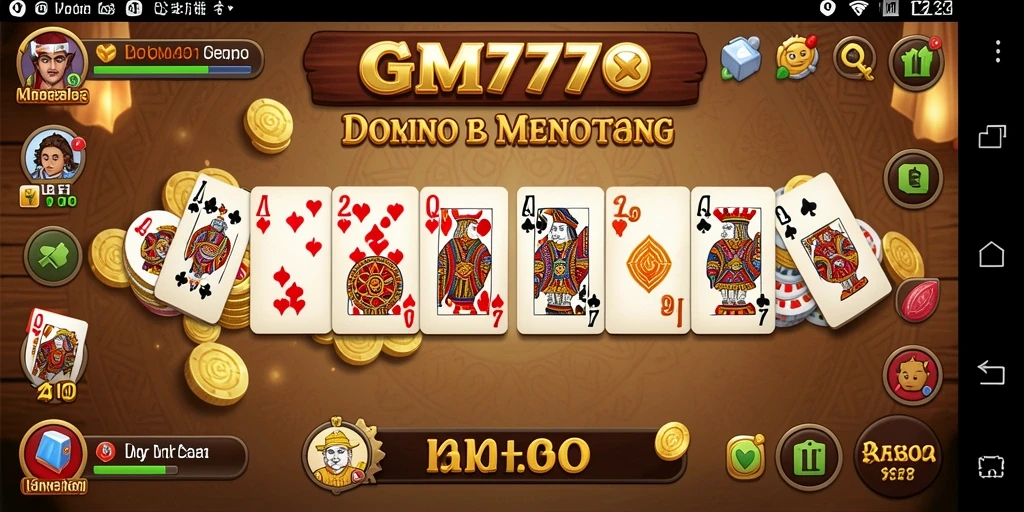 Tampilan menarik dari gameplay GM777 yang seru.