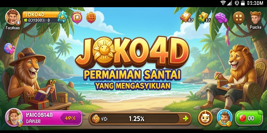 Tampilan gameplay JOKO4D yang menarik dan mengasyikkan.