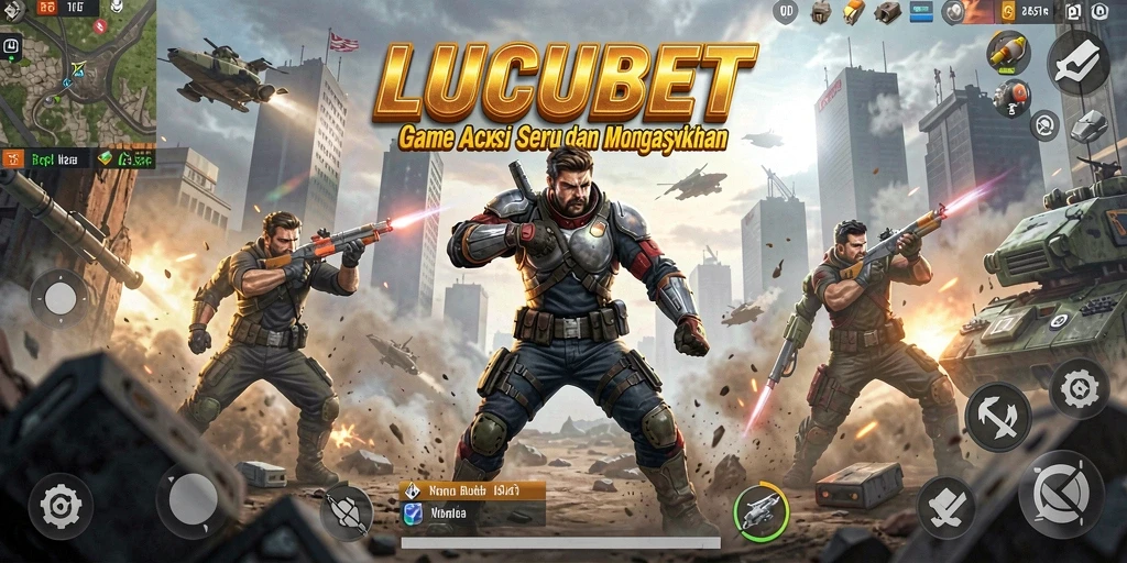 Gameplay seru dan mendebarkan dari LUCUBET.