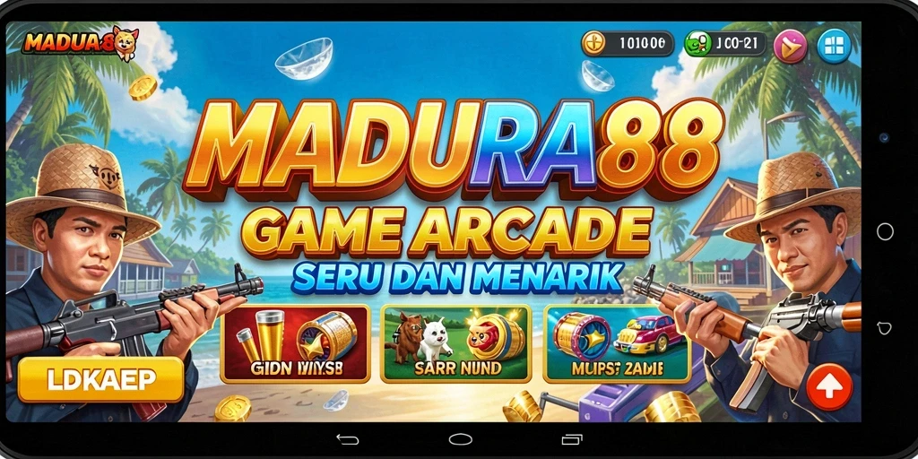 Tampilan gameplay menarik dari MADURA88 dengan aksi seru.