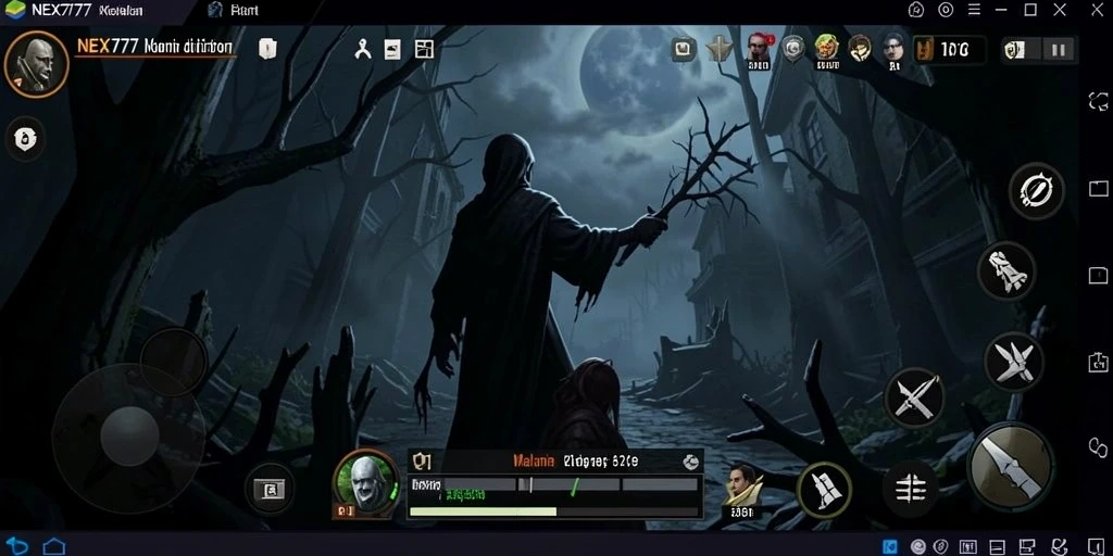 Gameplay menegangkan dengan suasana horor yang mencekam.