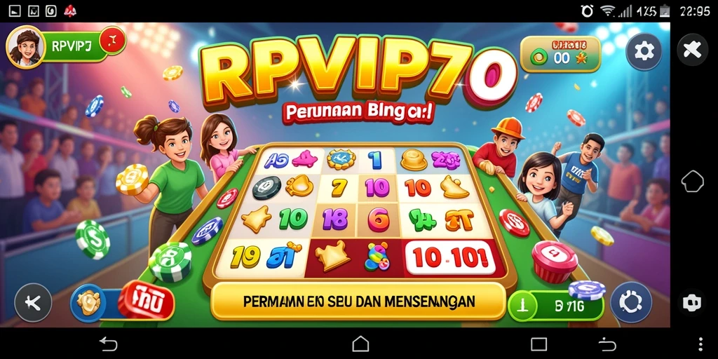 Tampilan gameplay menarik dari RPVIP7 mengajak pemain berpartisipasi.