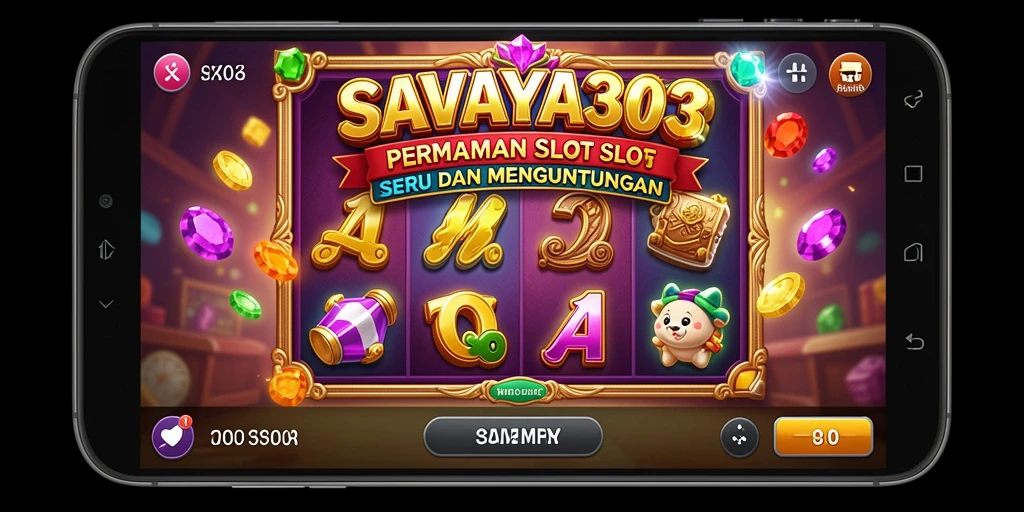 Gameplay seru dalam SAVAYA303 dengan tema slot menarik.