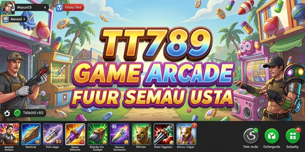 Tangkapan layar gameplay yang menarik dari TT789, menampilkan aksi arcade yang seru.